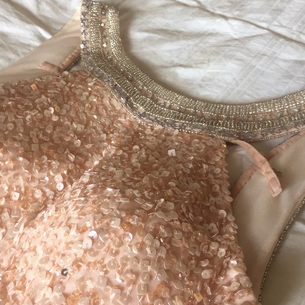 Scala Rose Gold prom dress - Picture 2 of 4